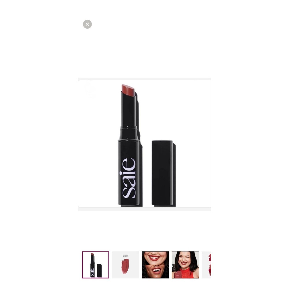 Saie Lip Blur Matte Blurring Lipstick in Dada NEW